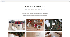 Desktop Screenshot of kirbyandkraut.com